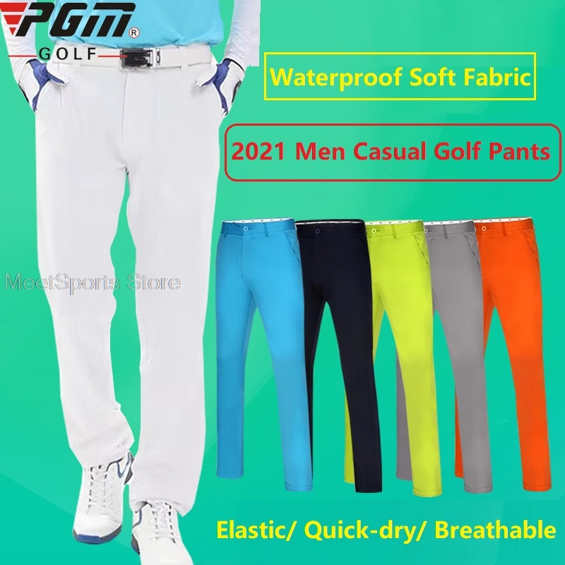 Golf Equipment Cheap - PGM-メンズスポーツパンツ,ロング,伸縮性,ハイウエスト,ソフト,速乾性,夏用