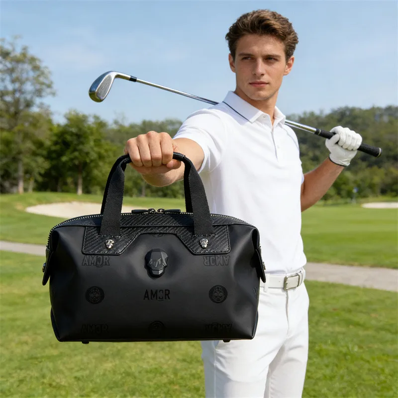 Golf Equipment Cheap - ユニセックスハンドバッグ韓国ゴルフウェア男性 2026 高品質ゴルフバッグファッション防水トラベルバッグ女性軽量フィットネスバッグ