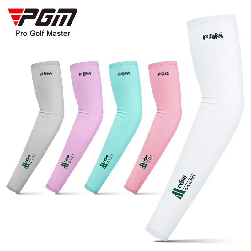Golf Equipment Cheap - Pgm-男性と女性のゴルフTシャツスリーブウォーマー、日焼け止め、氷冷、通気性、アウトドアスポーツウェア、Tシャツアクセサリー、4シーズン、xt003,1ペア